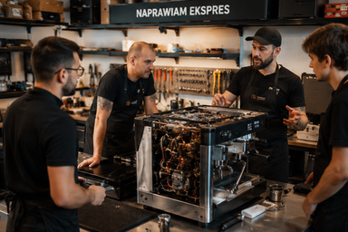 Szkolenie praktyczne z naprawy układu hydraulicznego w ekspresie automatycznym